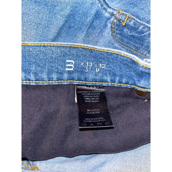 Mott & Bow Jeans 33x32 Slim Fit Benson Wash Stretch Denim Mens MSRP $129 EUC - Picture 8 of 10